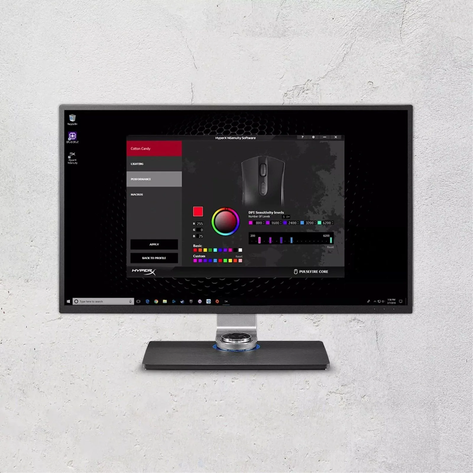 ماوس ألعاب HyperX Pulsefire Core بإضاءة RGB