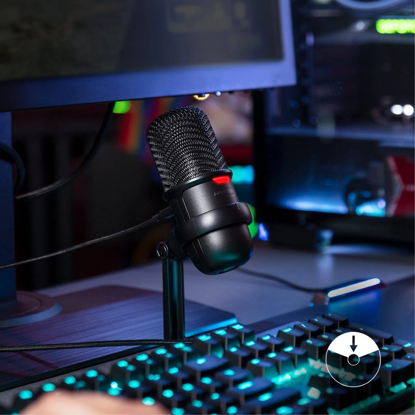HyperX SoloCast USB Gaming Microphone