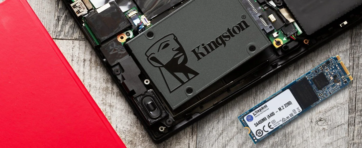 قرص SSD داخلي Kingston A400 سعة 960GB بواجهة SATA 3 مقاس 2.5 بوصة
