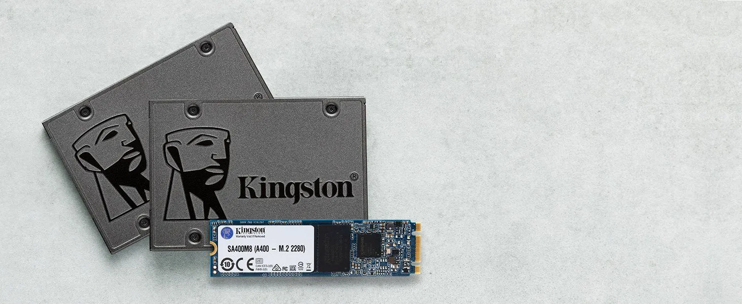 قرص SSD داخلي Kingston A400 سعة 960GB بواجهة SATA 3 مقاس 2.5 بوصة