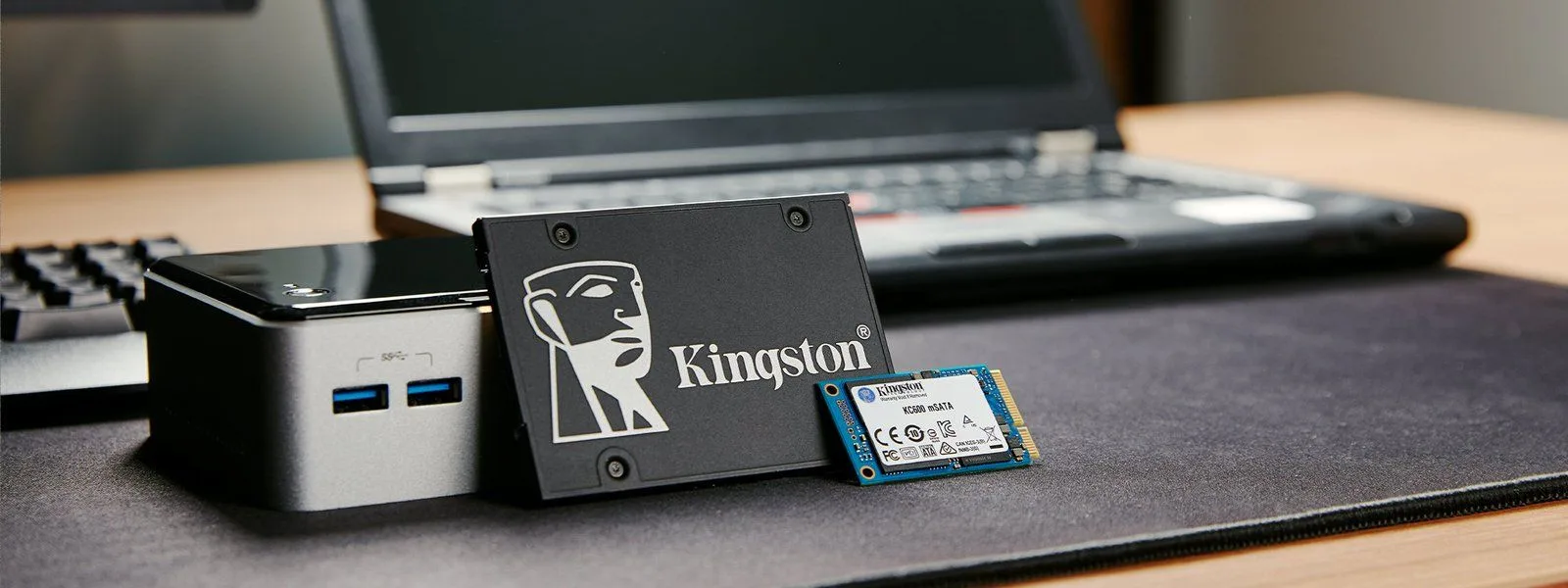 قرص SSD داخلي Kingston KC600 سعة 2TB بواجهة SATA III