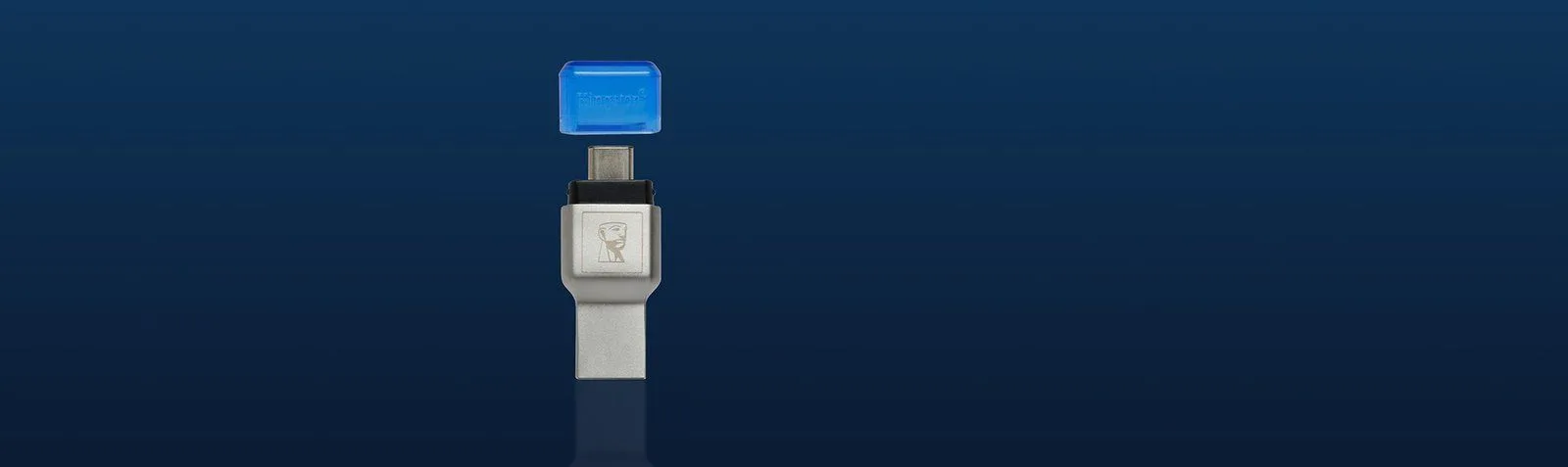 قارئ بطاقات MicroSD من Kingston MobileLite Duo 3C بمنفذي Type-C وUSB-A