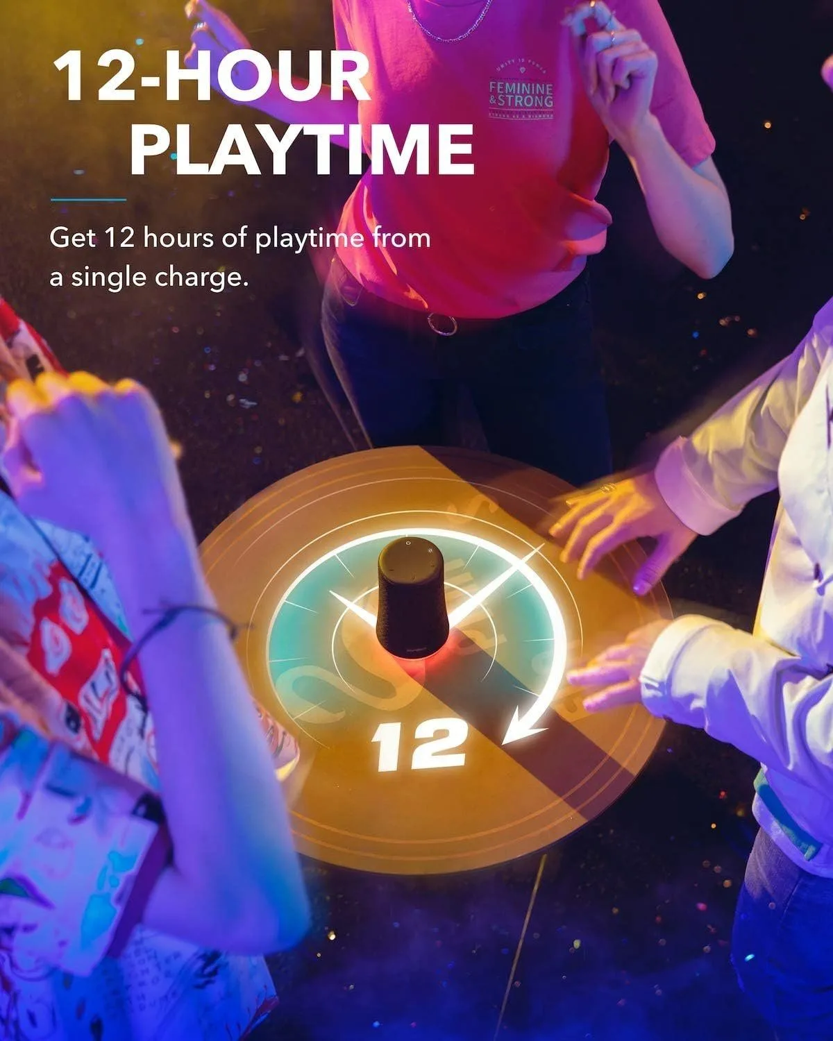 Anker Soundcore Flare Mini Portable Waterproof Speaker – Blue