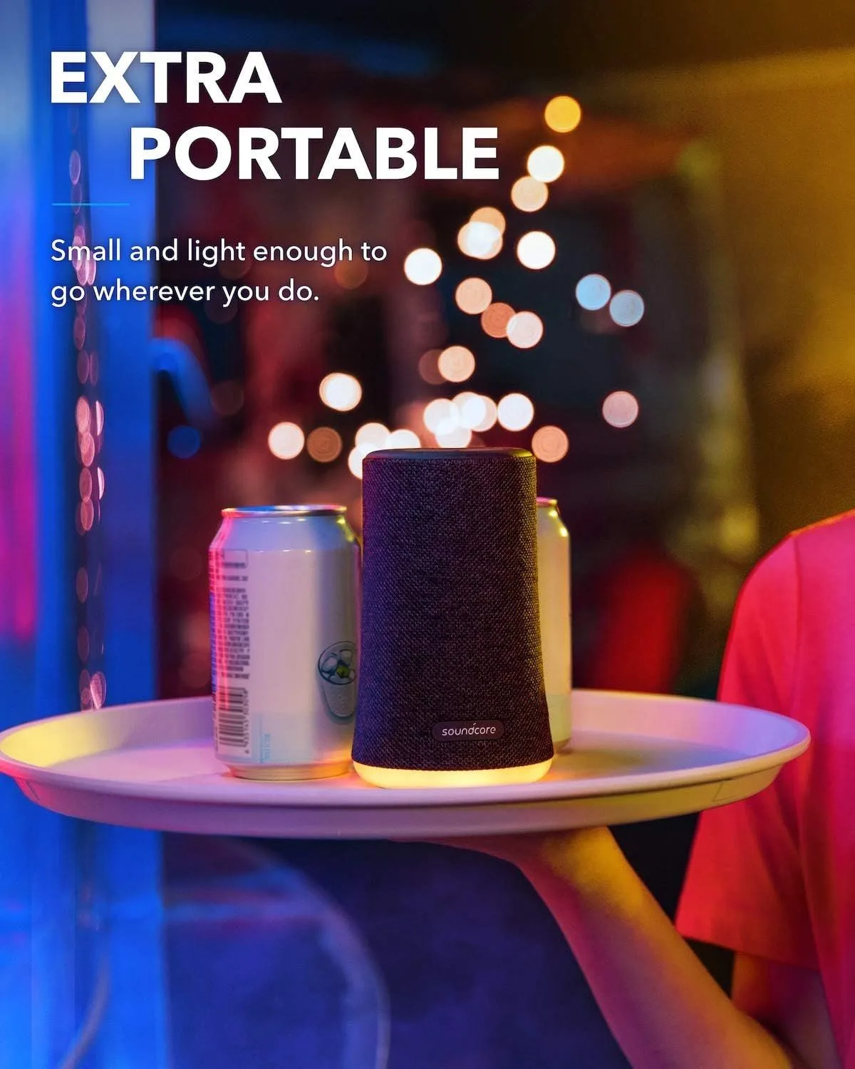 Anker Soundcore Flare Mini Portable Waterproof Speaker – Blue
