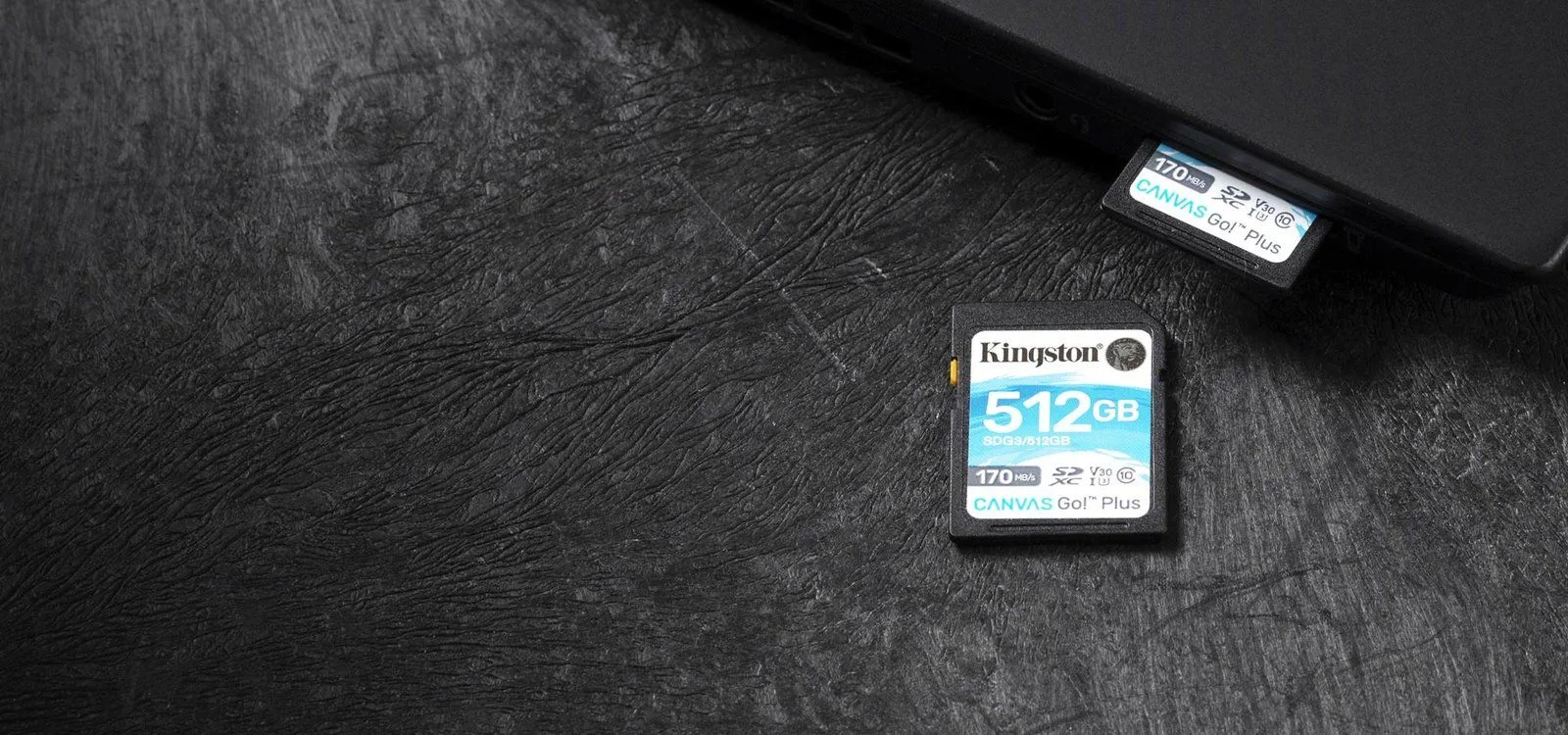 Kingston 128GB SDXC Memory Card Canvas Go Plus 170MB/s UHS-I C10 U3 V30