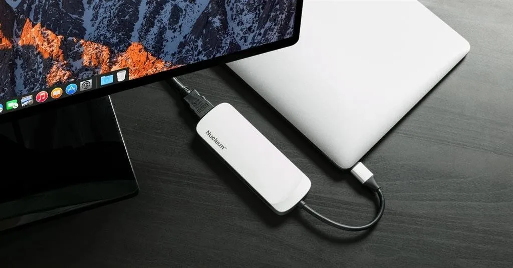 Kingston Nucleum USB-C HUB HDMI Output, USB-A, Type-C, SD & MicroSD Card Reader