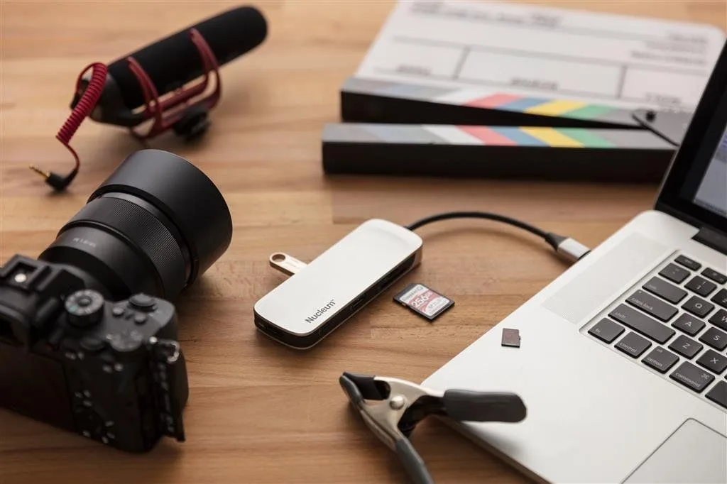 Kingston Nucleum USB-C HUB HDMI Output, USB-A, Type-C, SD & MicroSD Card Reader