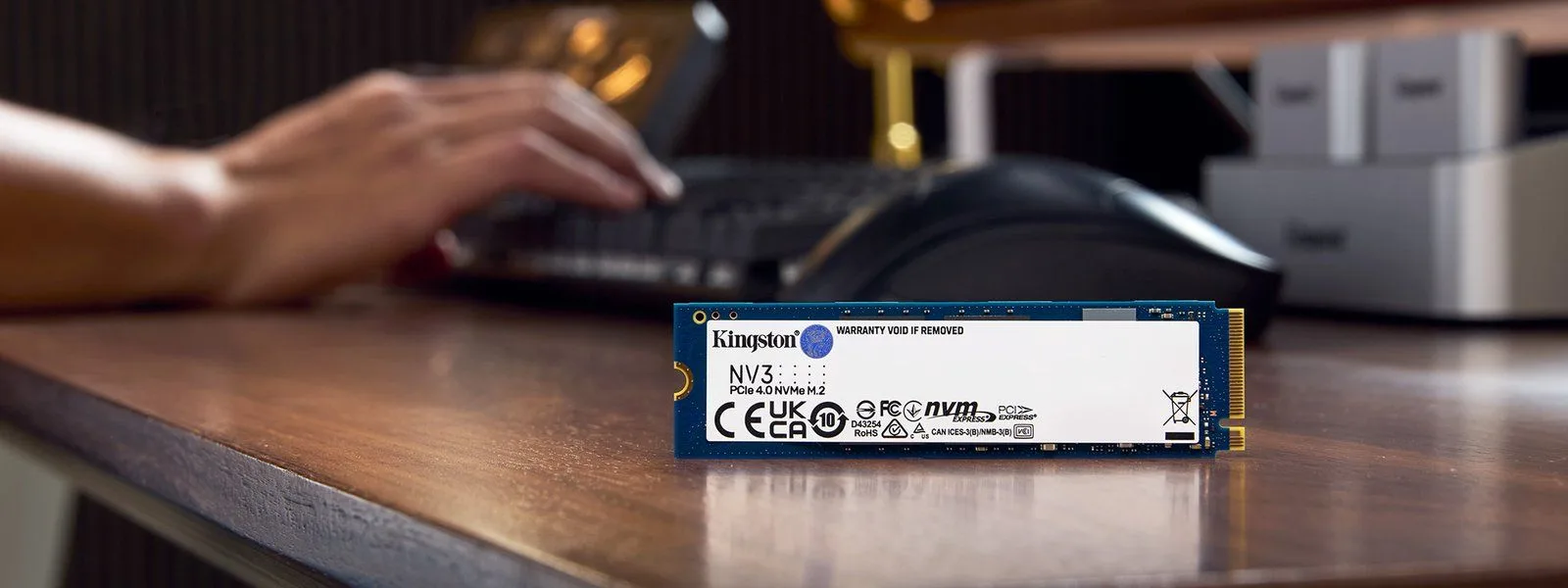 Kingston NV3 2TB M.2 2280 NVMe PCIe 4.0 Gen 4x4 Internal SSD Up to 6000 MB/s