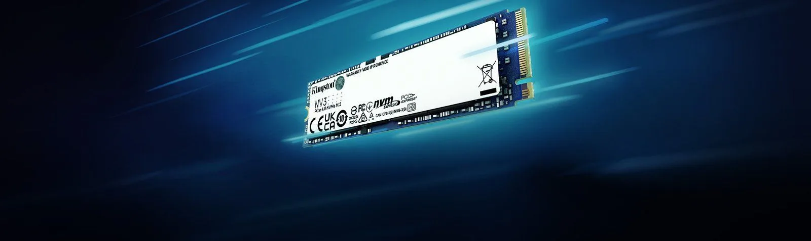 Kingston NV3 2TB M.2 2280 NVMe PCIe 4.0 Gen 4x4 Internal SSD Up to 6000 MB/s