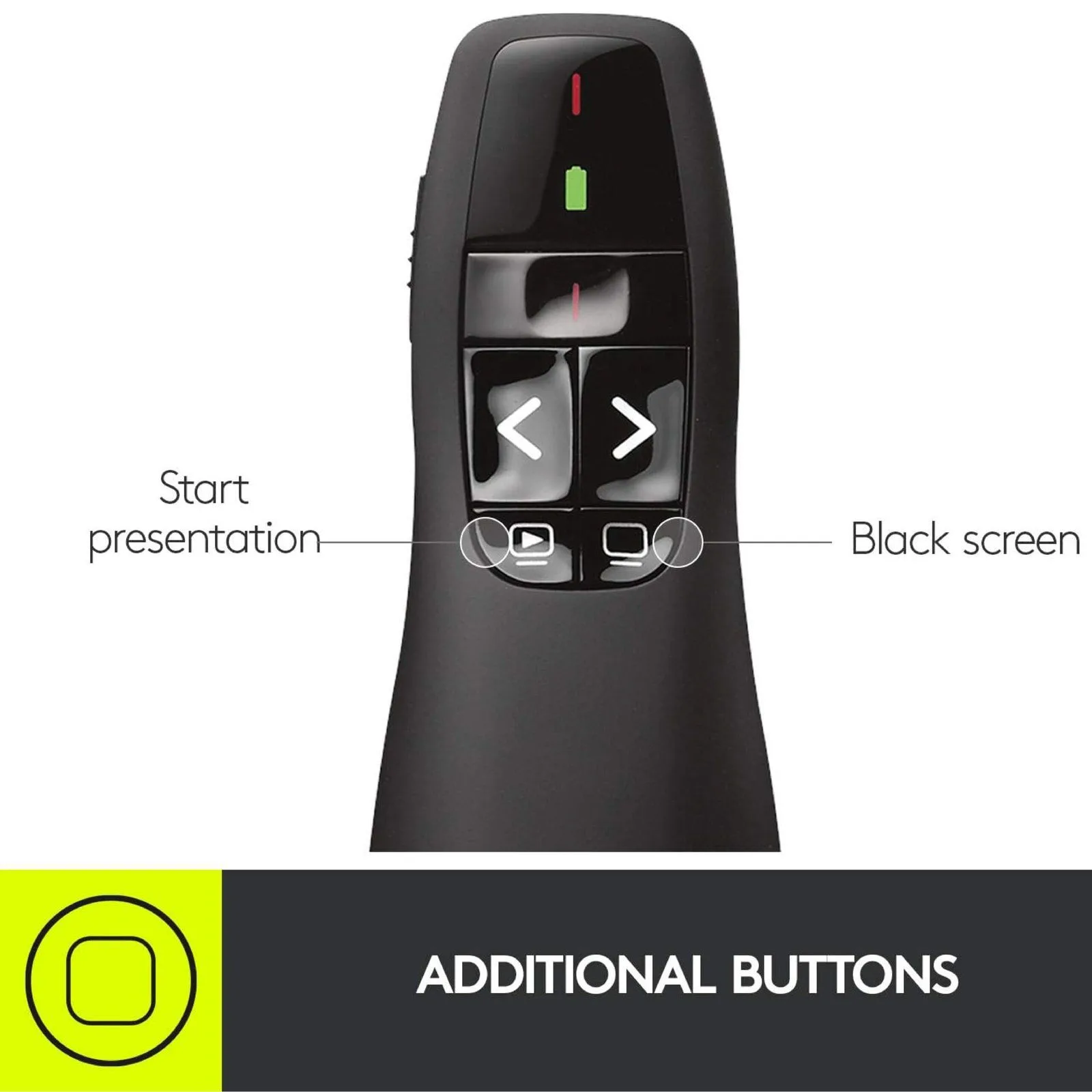 Logitech R400 Laser Presentation Remote