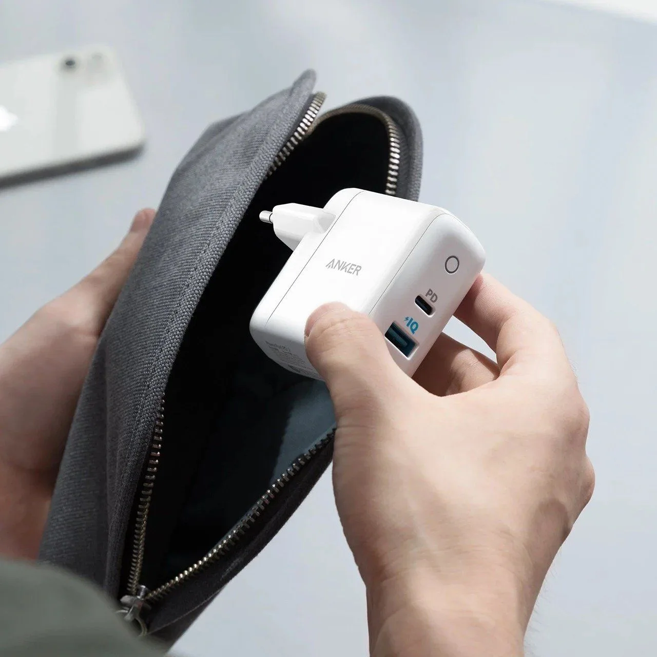 Anker PowerPort PD+2 USB-C + USB-A Charger 35W