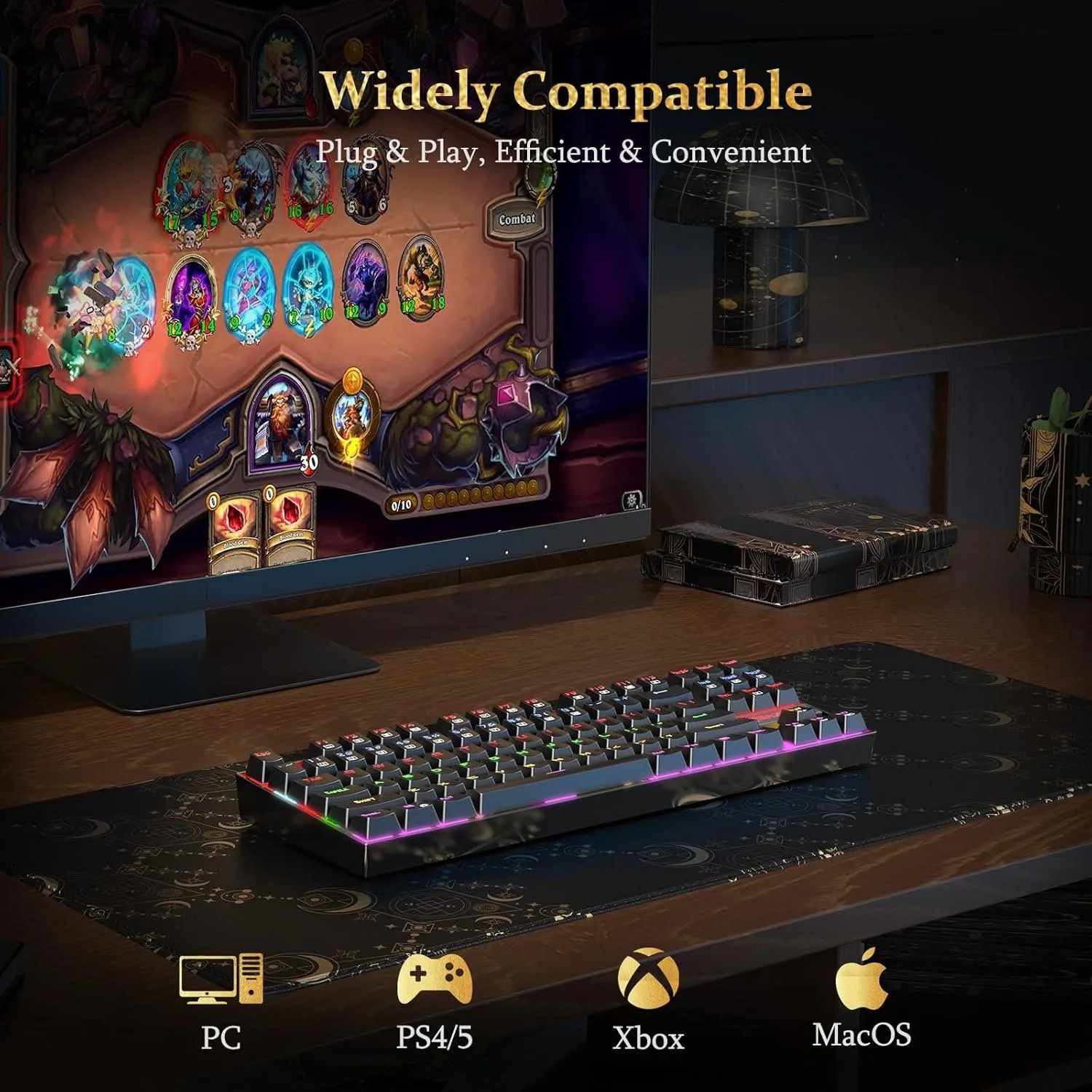 Redragon KUMARA K552 - LED Backlit Mechanical Gaming Keyboard