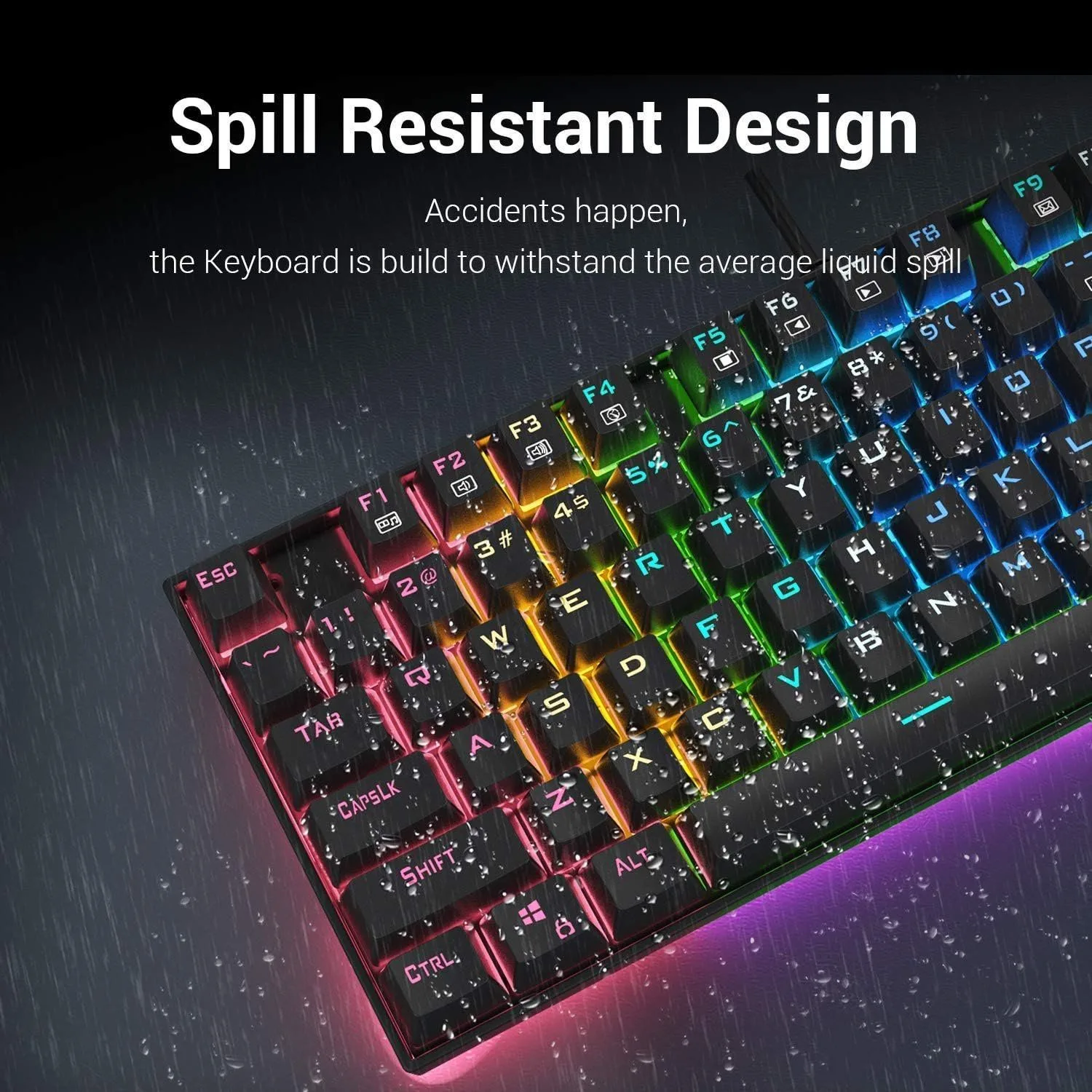 Redragon KUMARA K552 - LED Backlit Mechanical Gaming Keyboard