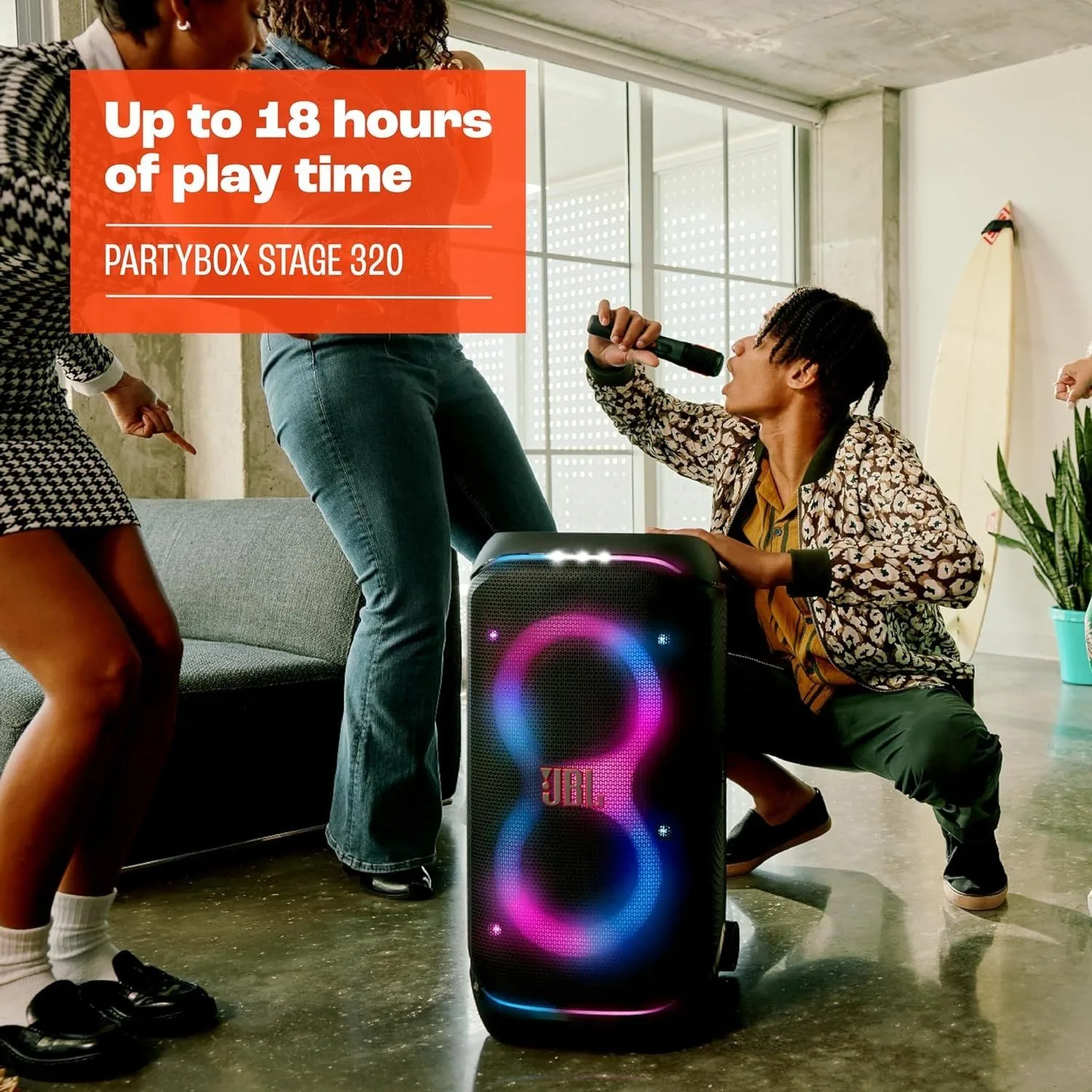 JBL PartyBox Stage 320 - Portable Wireless Speaker