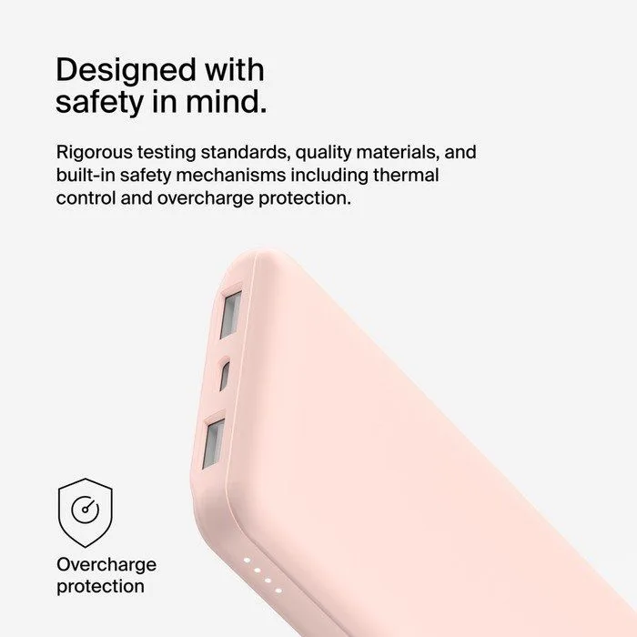 باور بانك Belkin BoostCharge سعة 10000 مللي أمبير