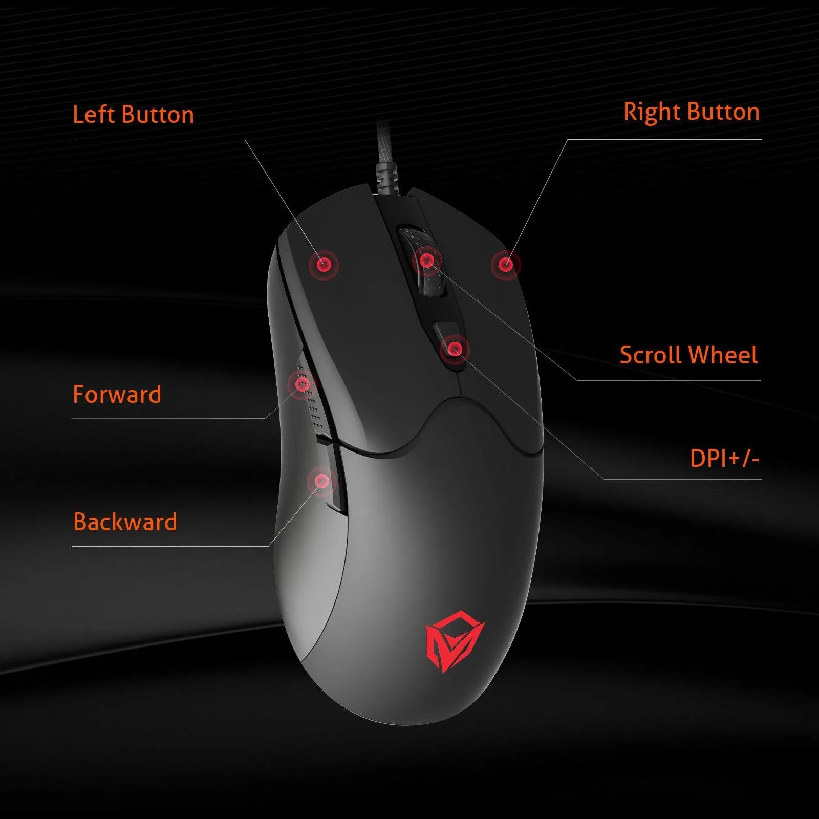 Meetion GM21 RGB Backlight Gaming Mouse