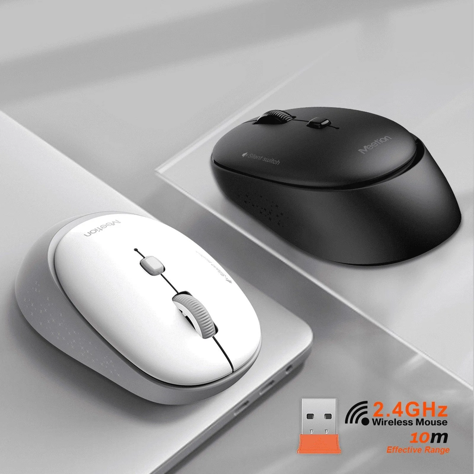 ماوس لاسلكي صامت Meetion R571