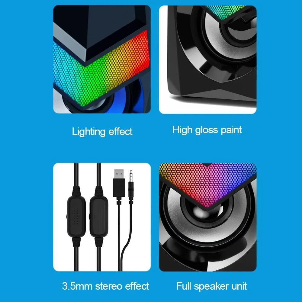 Hp DHE-6000 Multimedia RGB Speaker