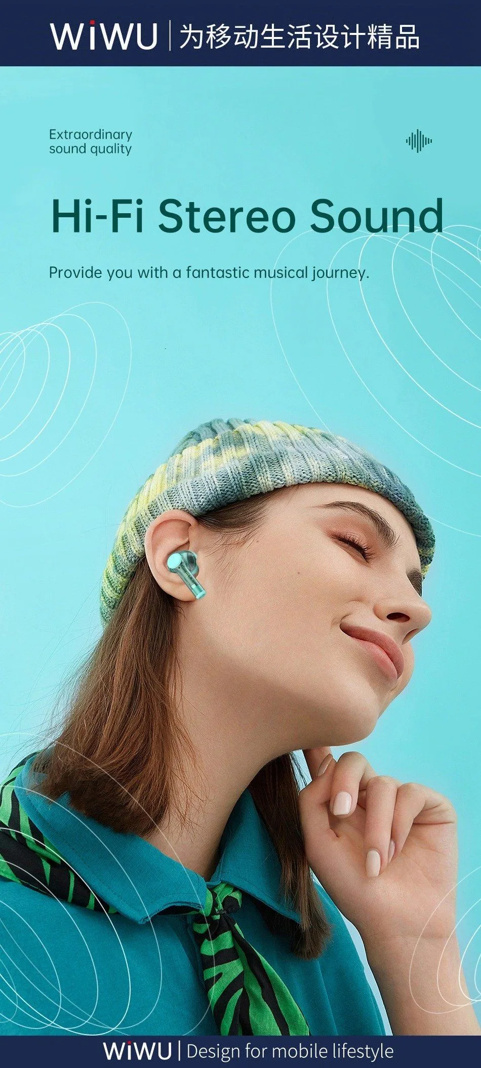 Wiwu TWS 12 Wireless Bluetooth Earbuds