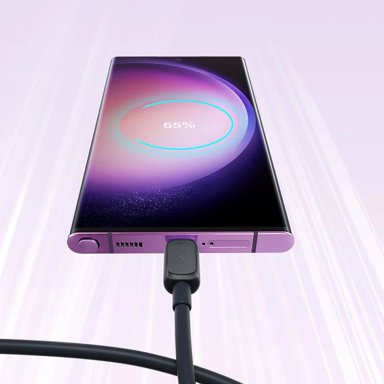 كابل Joyroom من Type-C إلى Type-C بتقنية PD - قدرة 60 واط