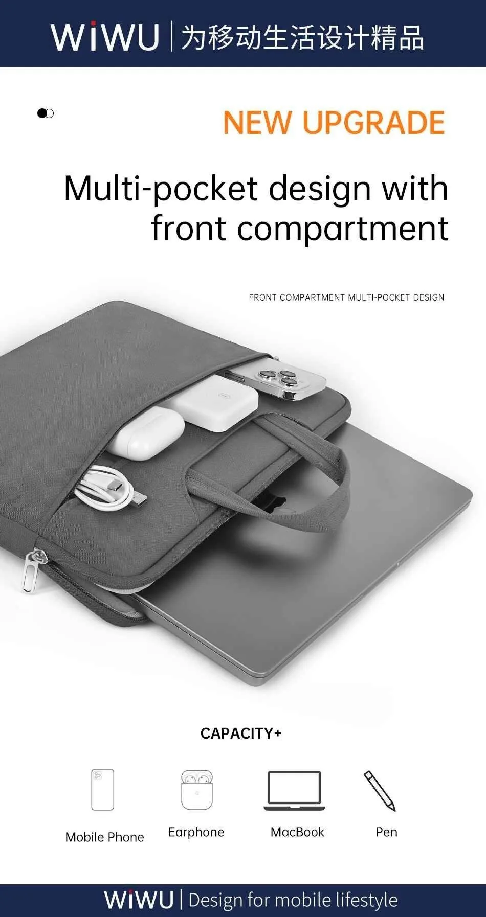 Wiwu ViVi Laptop Handbag