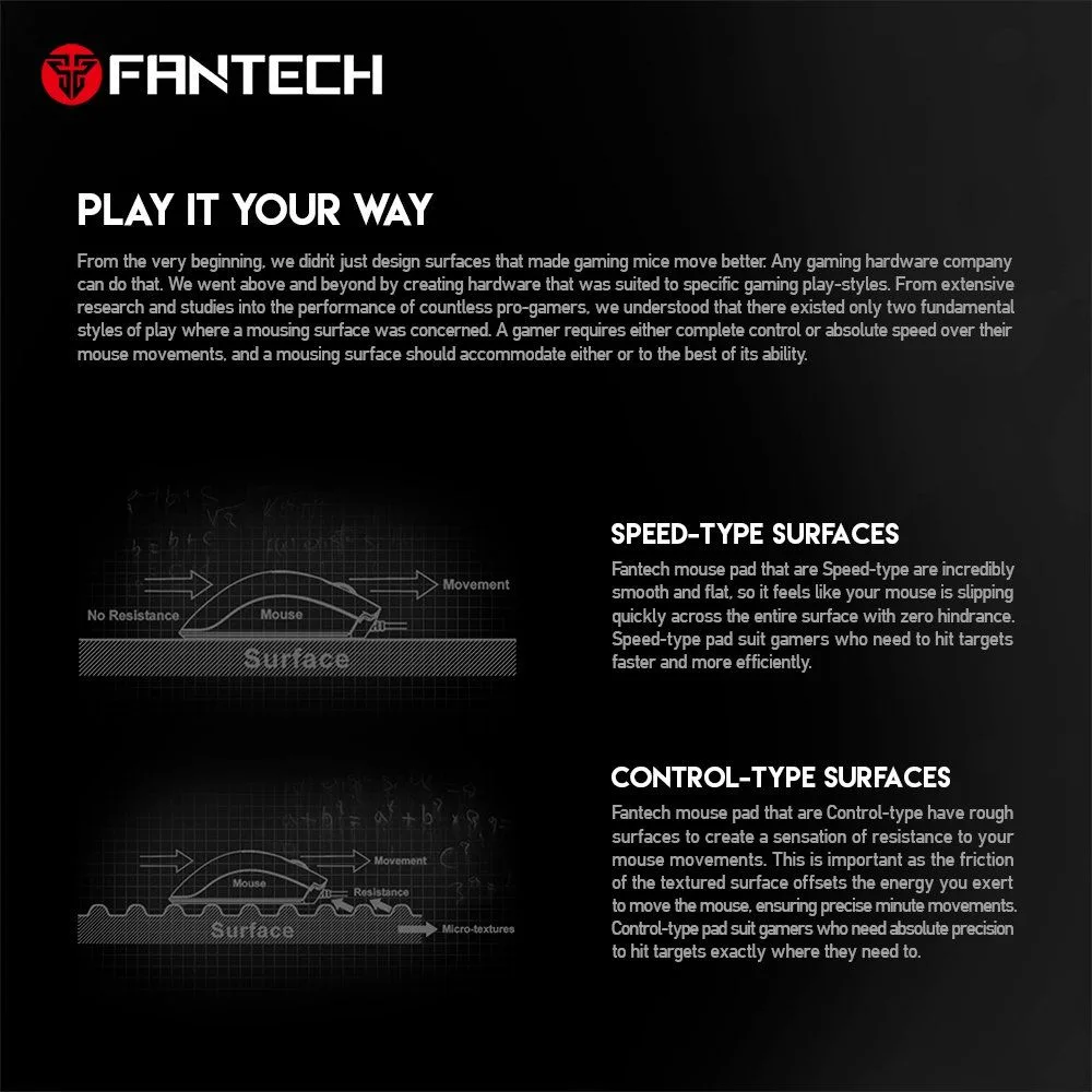 لوحة ماوس للألعاب Fantech Vigil MP292