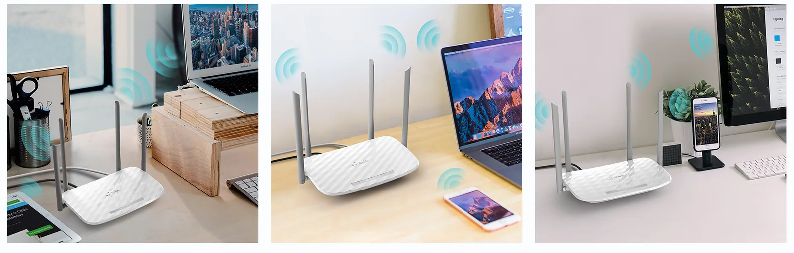 راوتر لاسلكي TP-Link Archer C50 ثنائي النطاق AC1200
