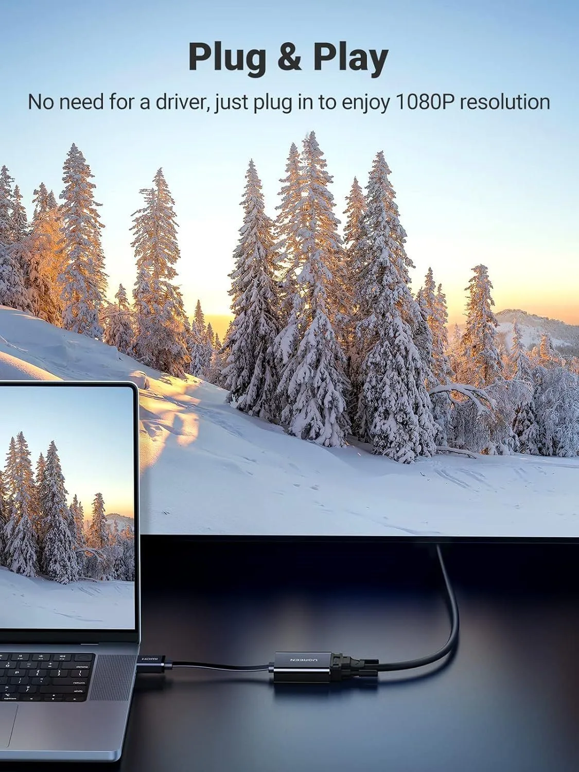 Ugreen HDMI to VGA Adapter - 40248
