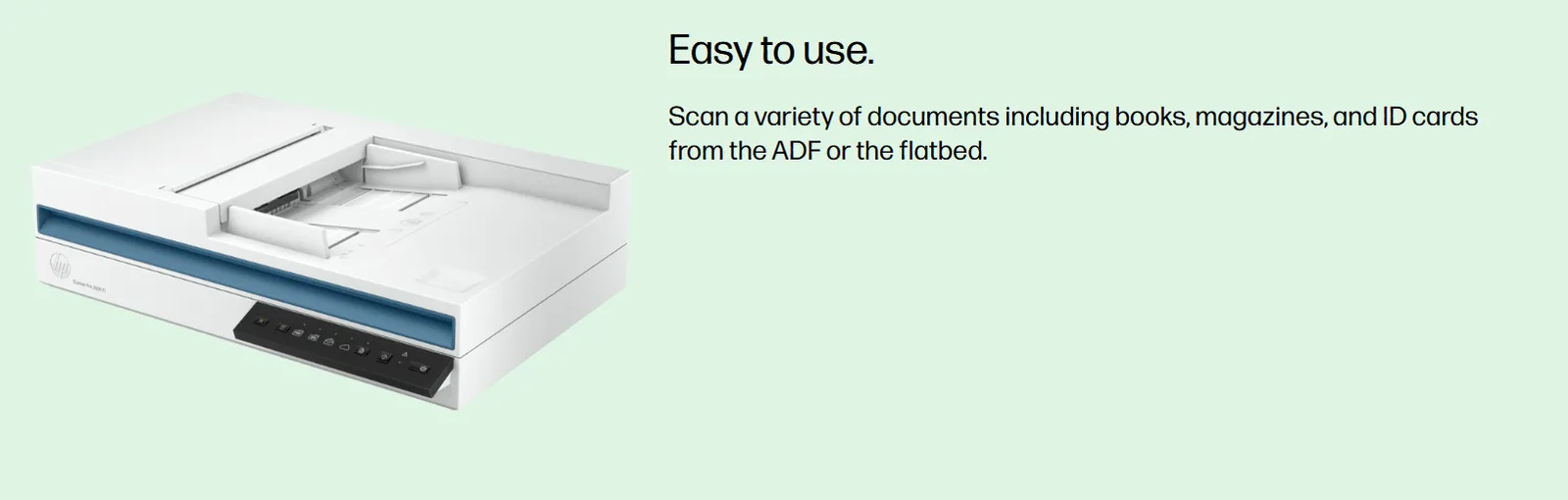 HP Scanjet Pro 2600 F1 Flatbed & ADF A4 Scanner – 20G05A