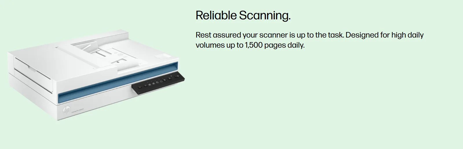 HP Scanjet Pro 2600 F1 Flatbed & ADF A4 Scanner – 20G05A