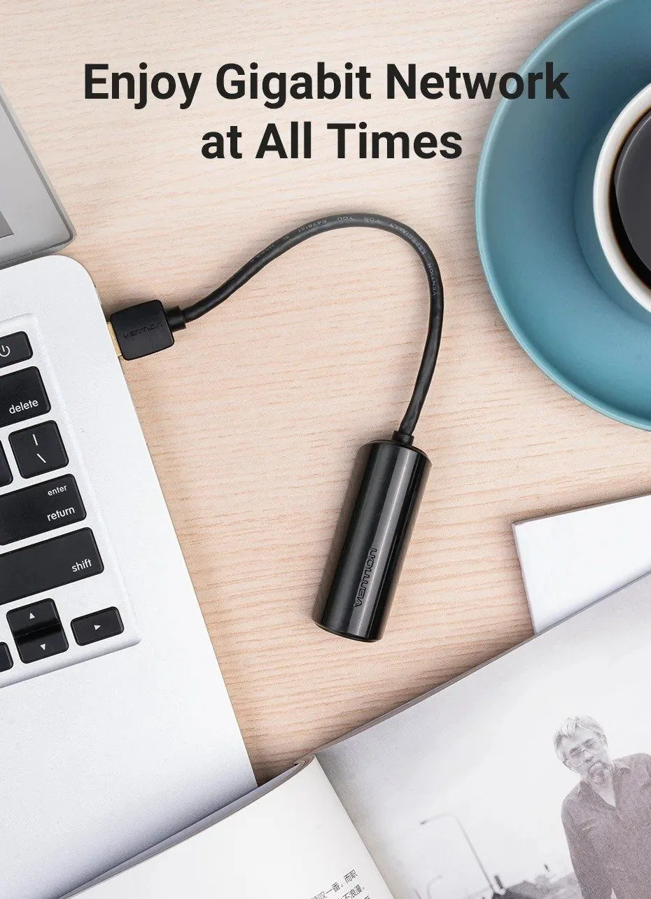 محوّل إيثرنت جيجابت من Vention بمنفذ USB 3.0 - CEHBB