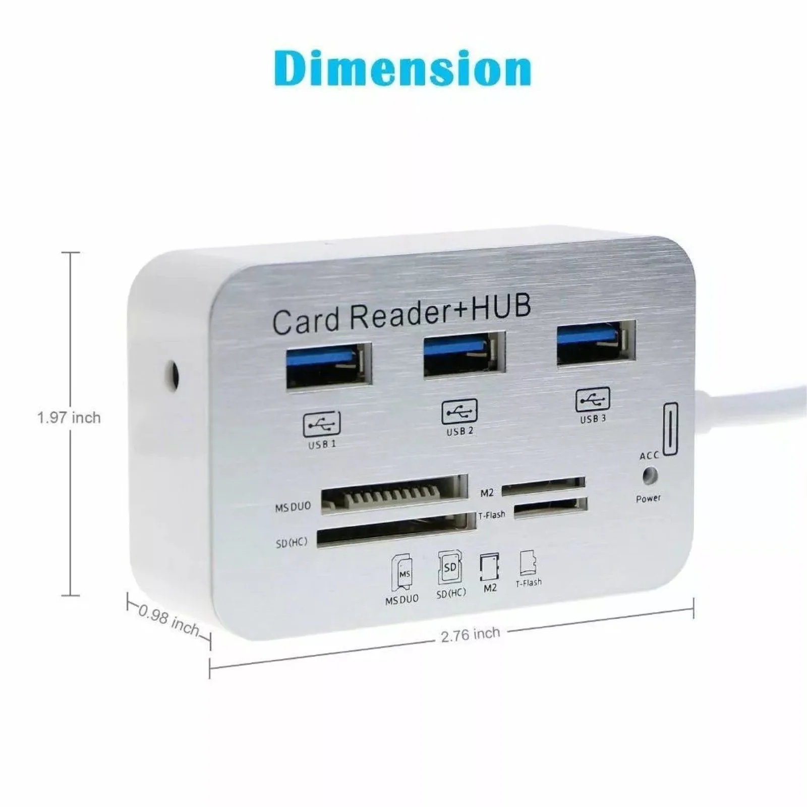 Card Reader & USB 3.0 HUB