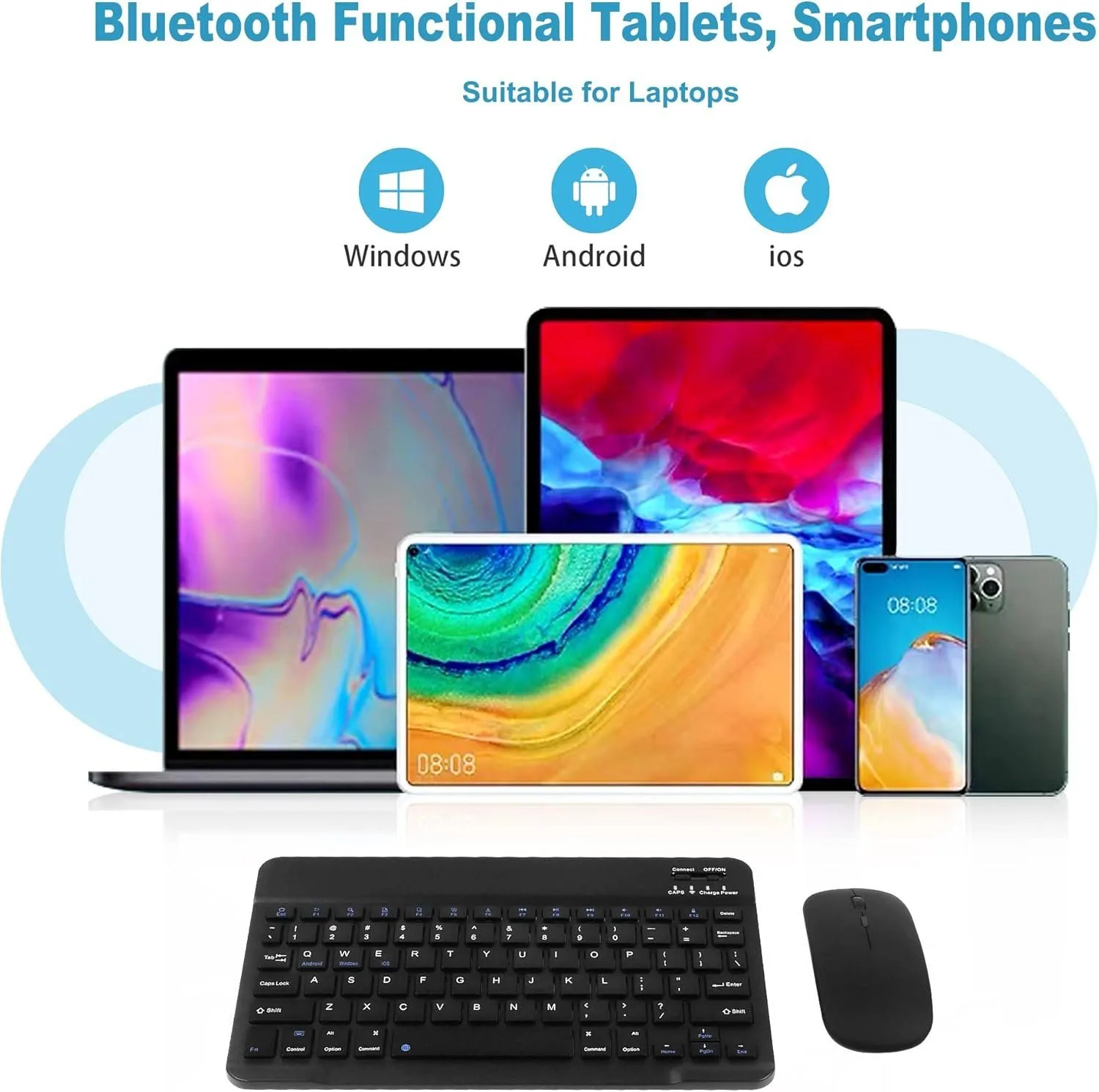 Wireless & Bluetooth Mini Combo