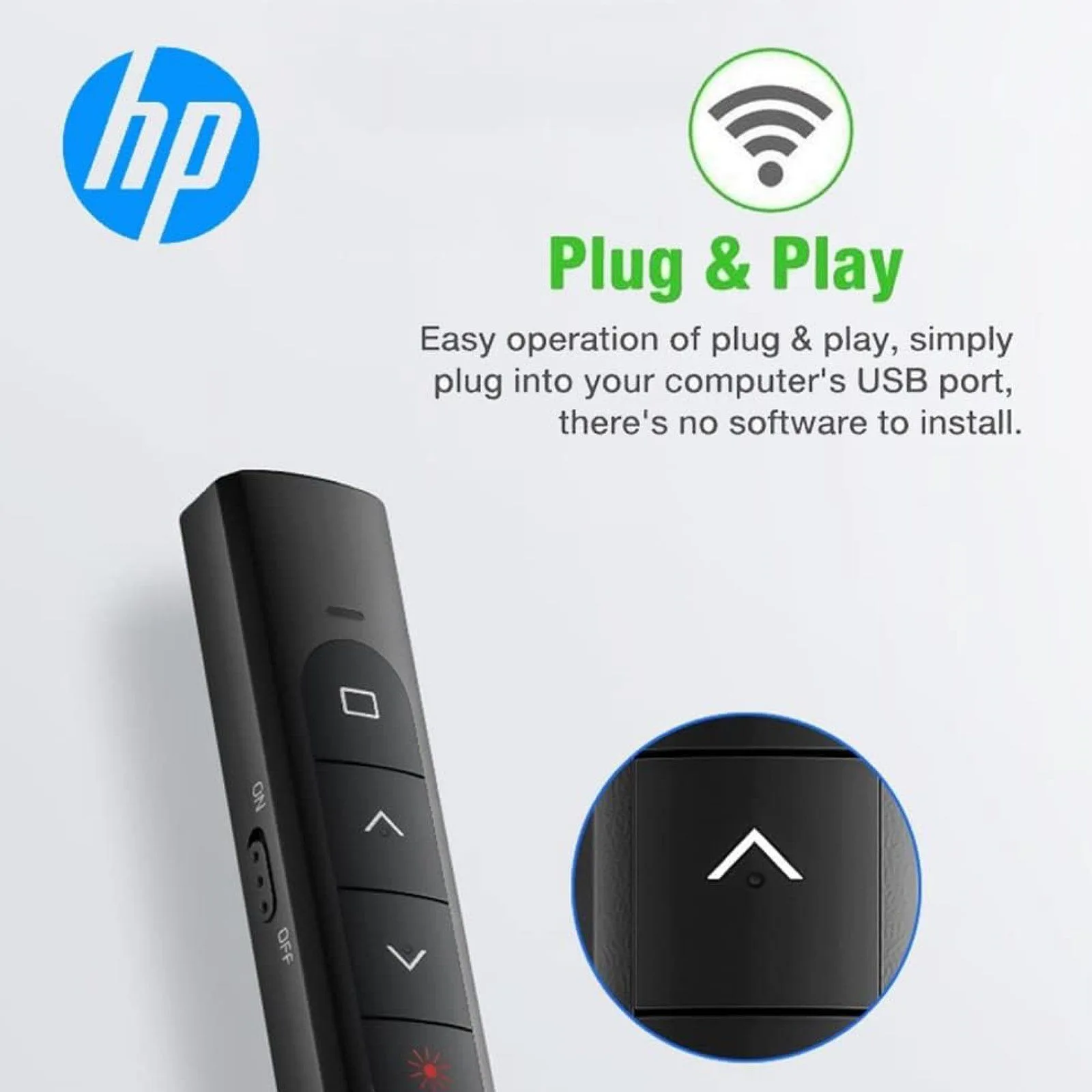 مؤشر عرض لاسلكي HP SS10