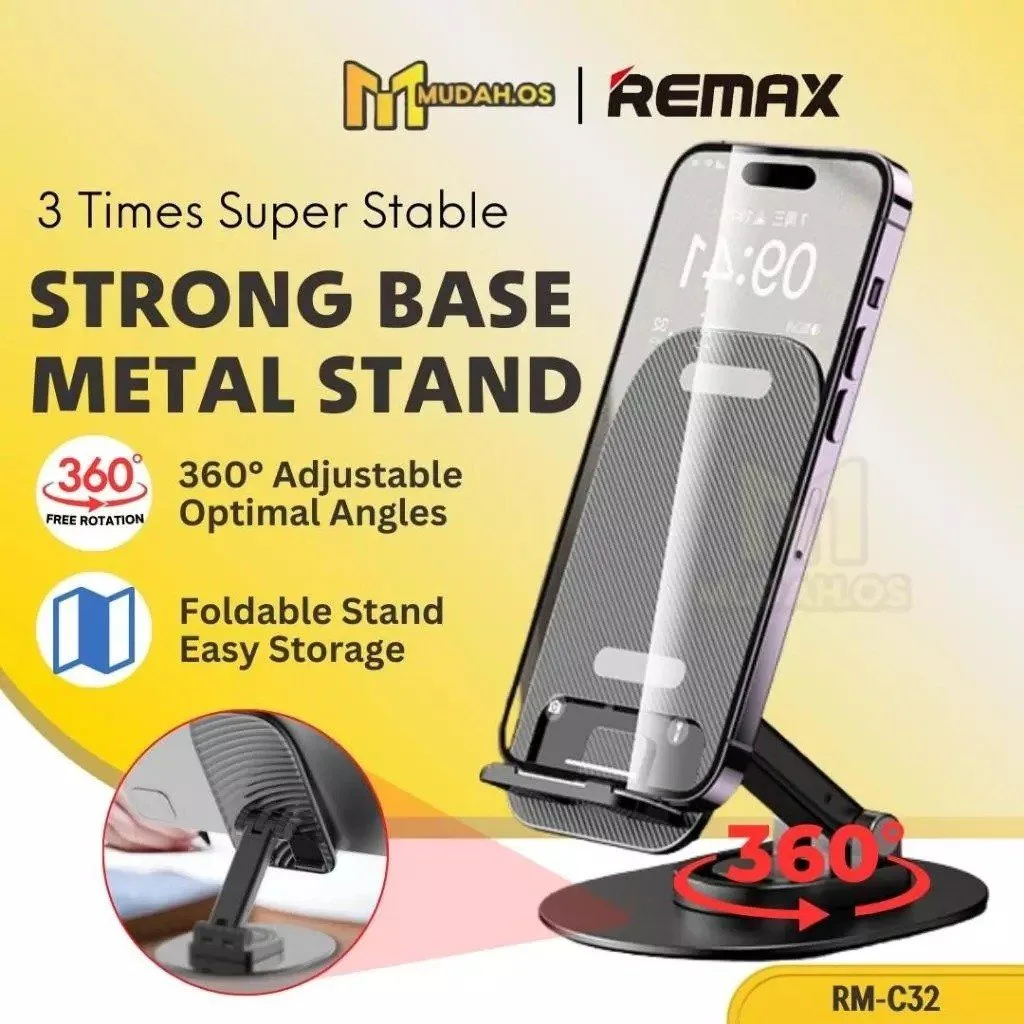 حامل موبايل مكتبي دوّار Remax RM-C32