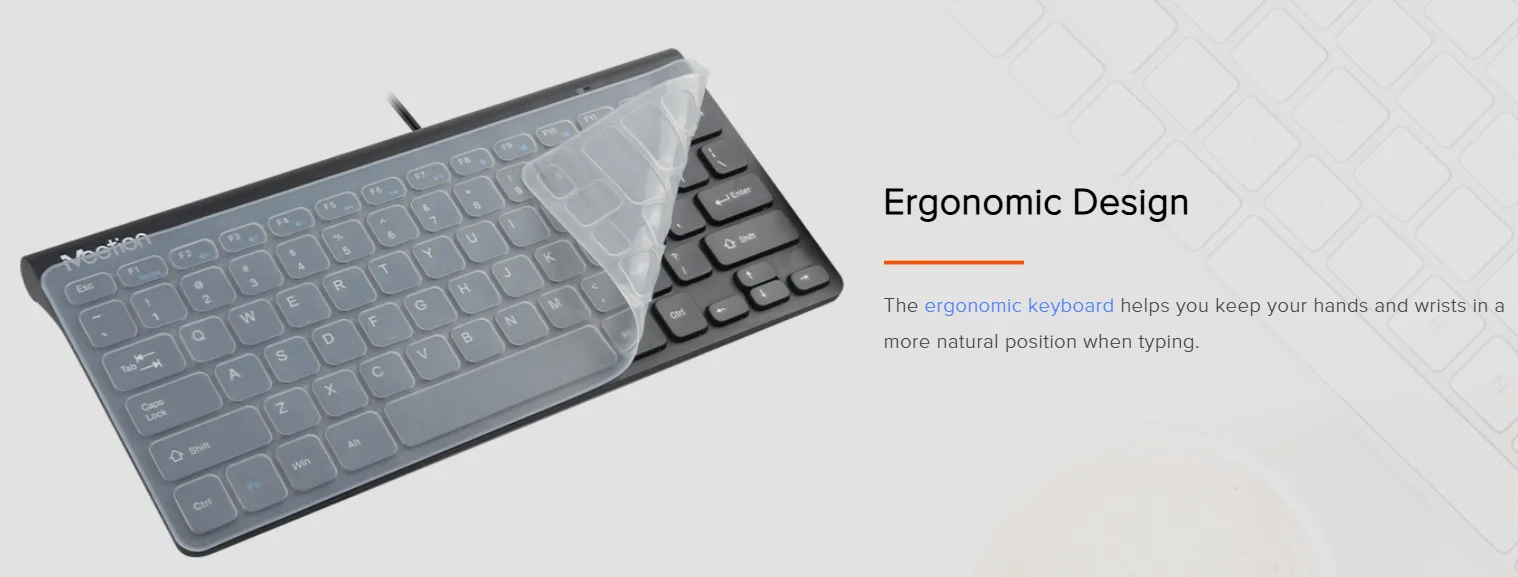 Meetion MT-K400 Mini Office Keyboard