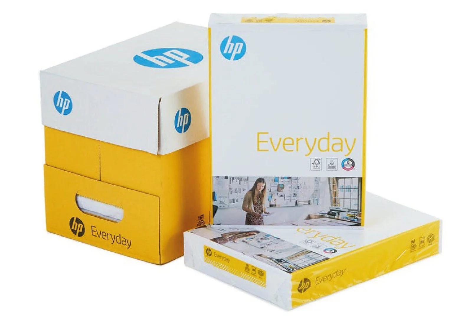 ورق تصوير وطباعة HP Everyday أبيض A4 بوزن 80 غرام - رزمة 500 ورقة