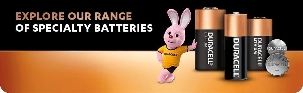 DURACELL AAAx2 ALKALINE LR03 Batteries 1.5V / 2-Packs