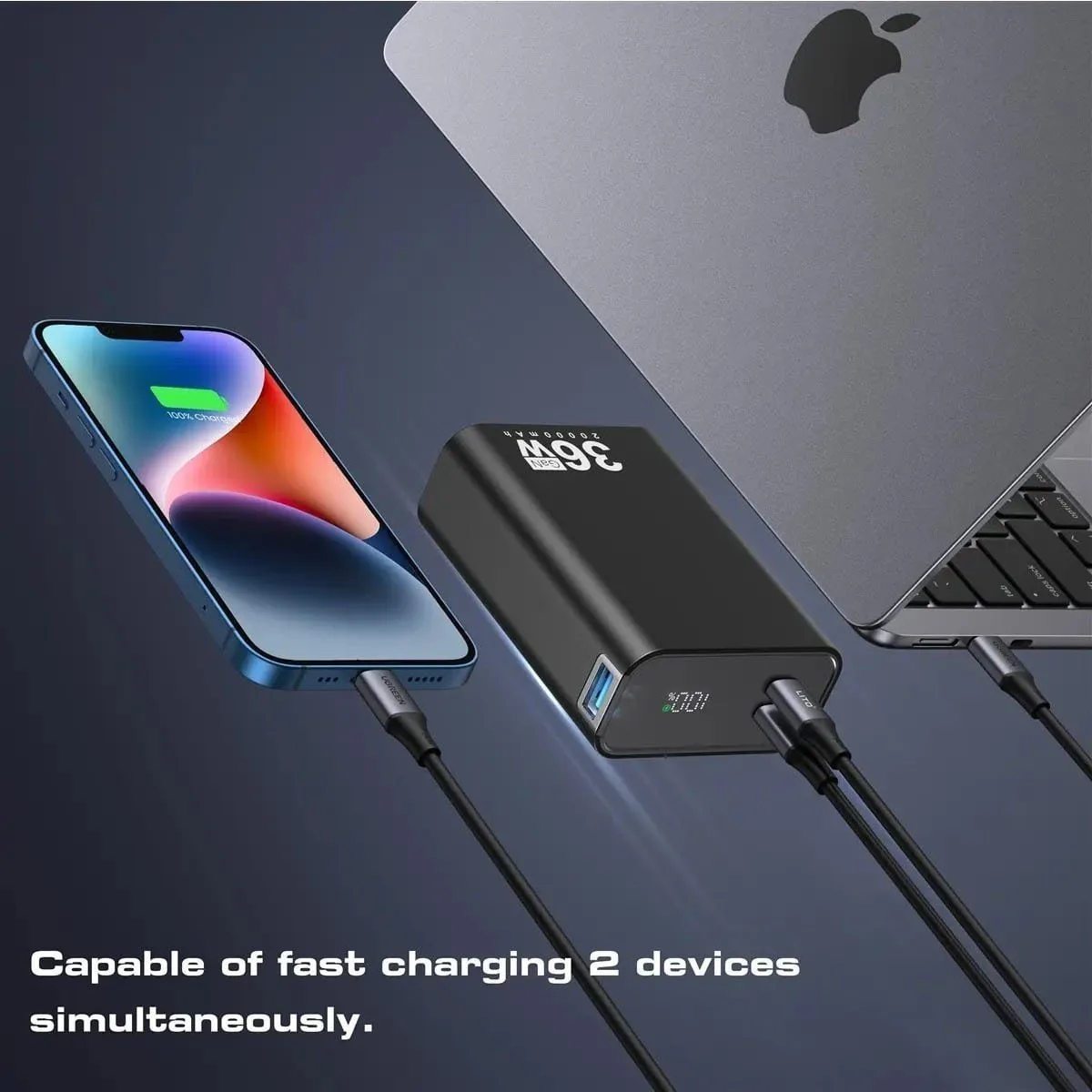 Lito LP02 20K 36W GaN Power Bank
