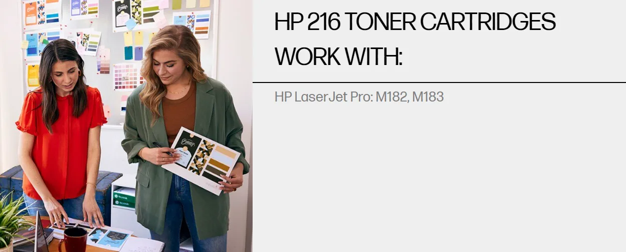 خرطوشة حبر ليزر HP 216A أصلية - أسود - W2410A