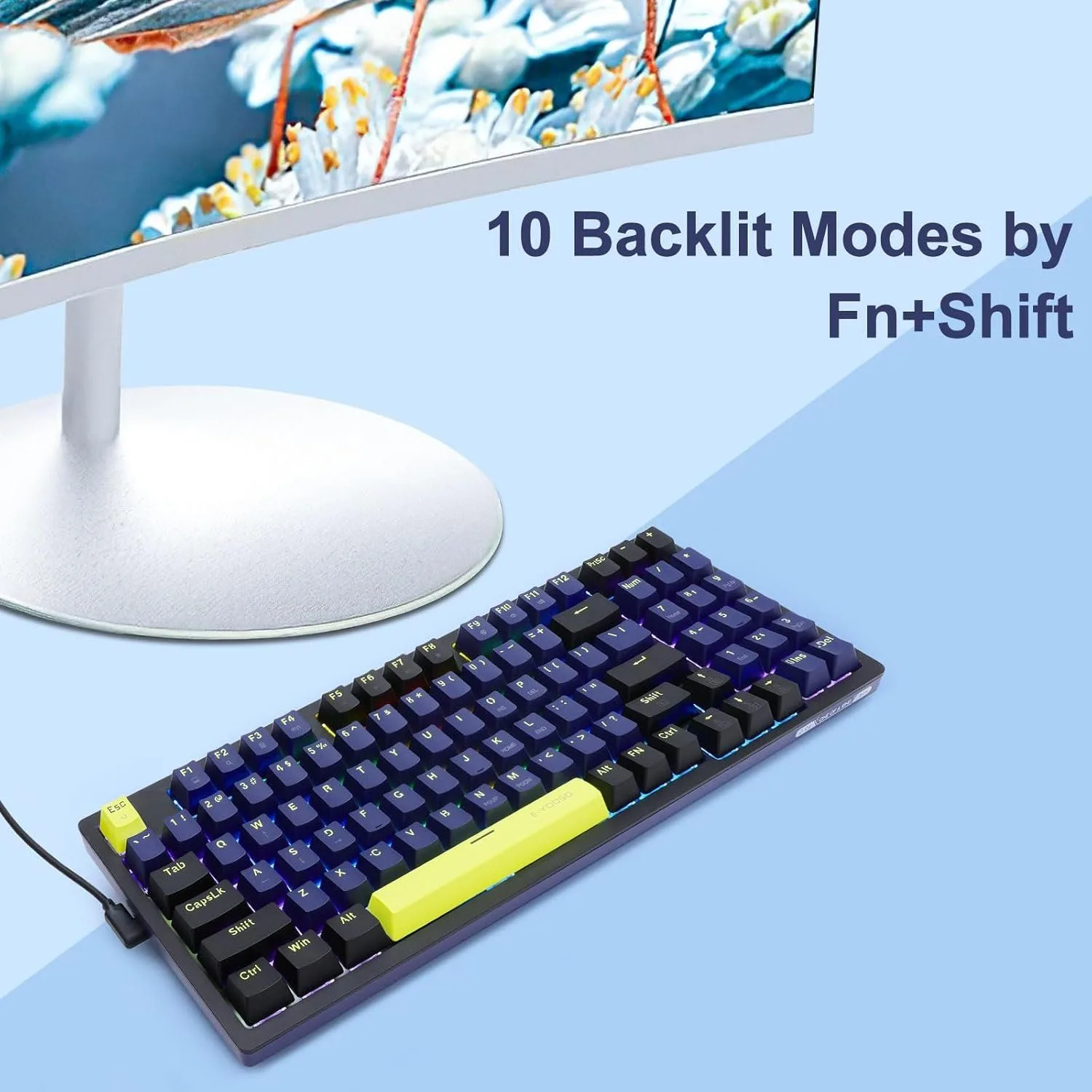 E-Yosoo Z-94 Gaming Keyboard – Blue Switch