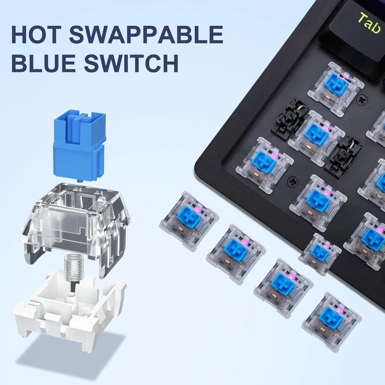 E-Yosoo Z-94 Gaming Keyboard – Blue Switch