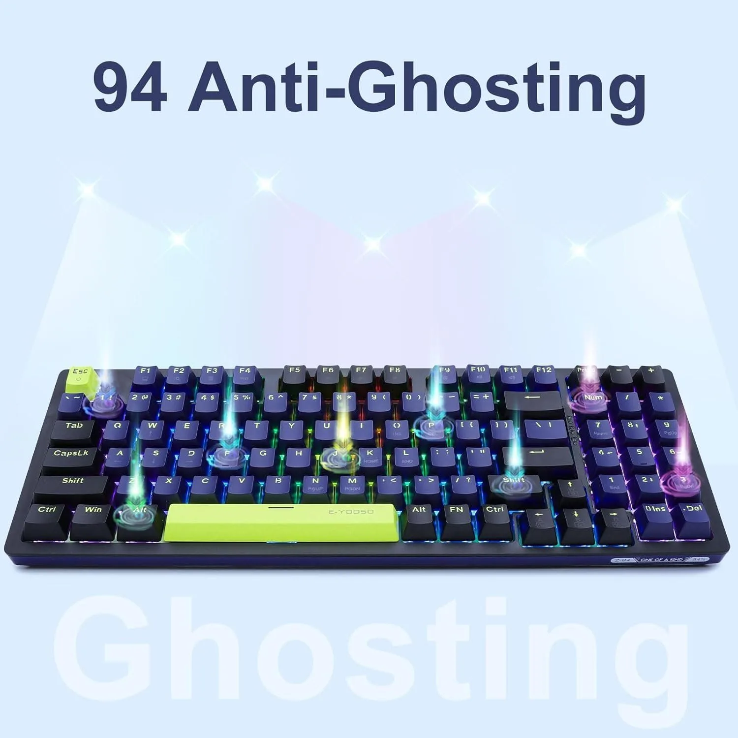 E-Yosoo Z-94 Gaming Keyboard – Blue Switch
