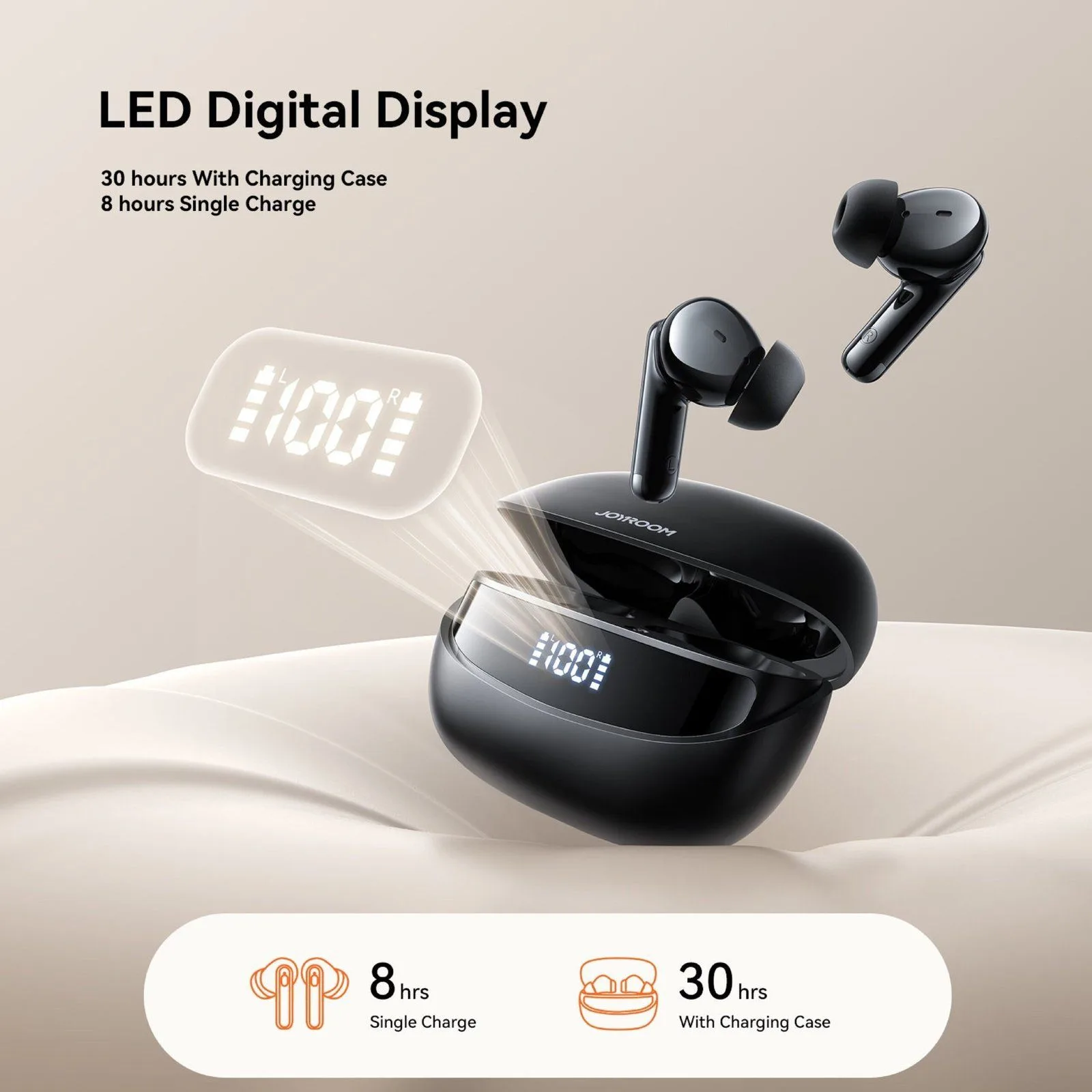 Joyroom Jbuds BB3 ENC True Wireless Earbuds - Black
