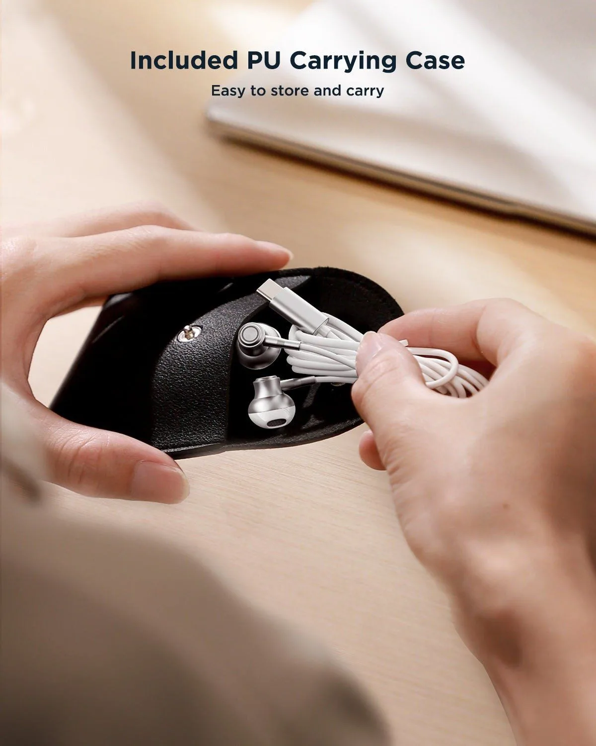 Joyroom JR-EC07 Type-C Half-in-Ear Wired Earphones