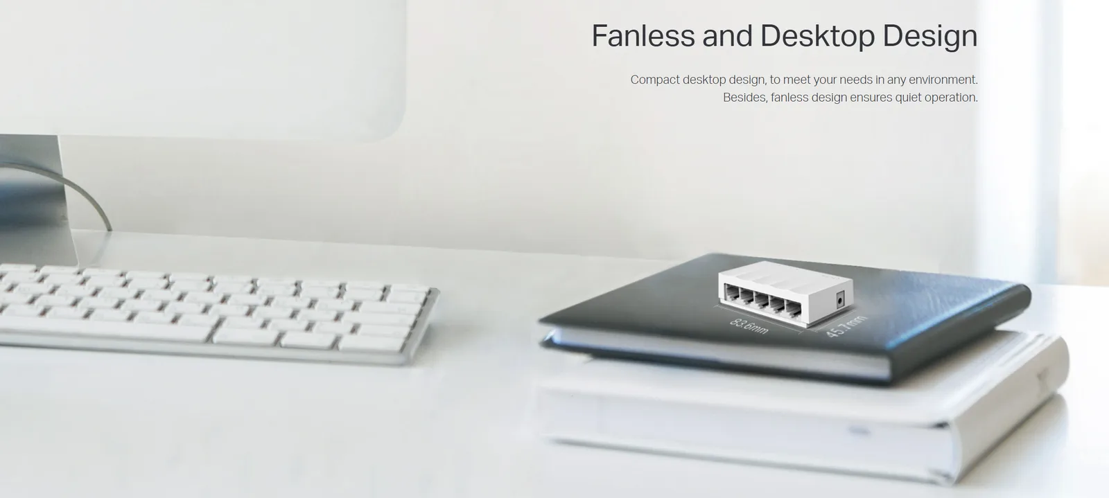 سويتش مكتبي TP-Link LS1005 بخمسة منافذ 10/100 ميجابت/ث
