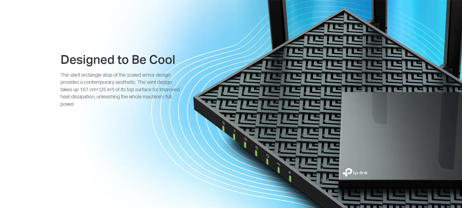 راوتر TP-Link Archer AX53 ثنائي النطاق جيجابت Wi-Fi 6 بسرعة AX5400