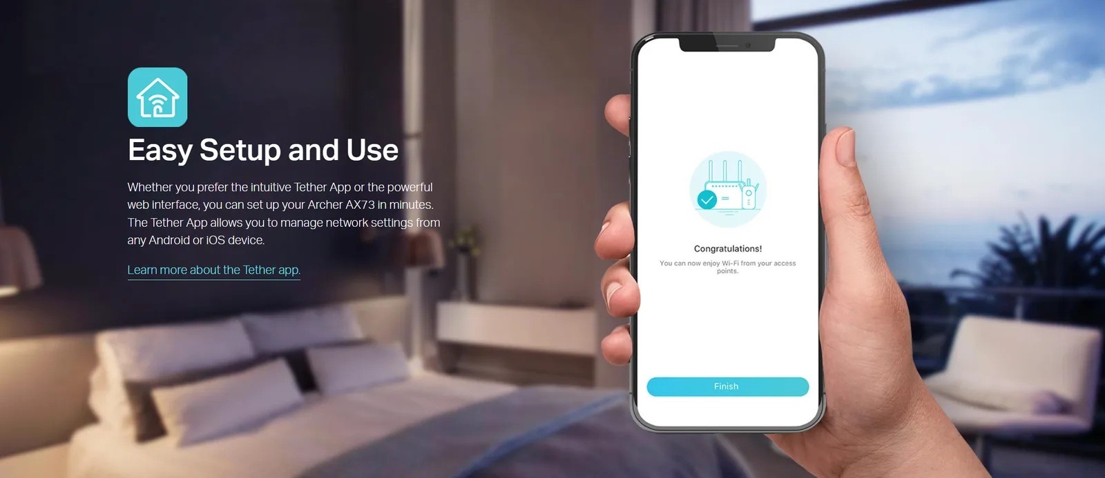 راوتر TP-Link Archer AX53 ثنائي النطاق جيجابت Wi-Fi 6 بسرعة AX5400