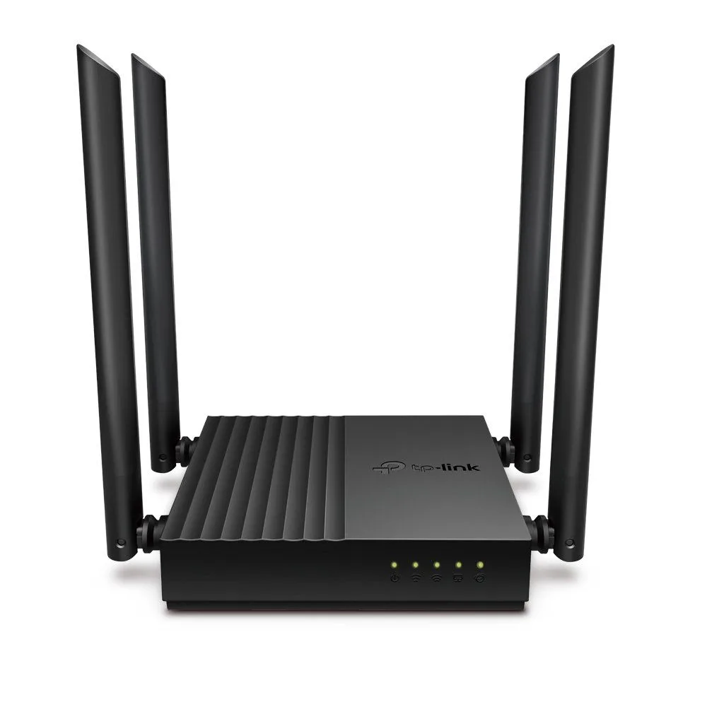راوتر TP-Link Archer C64 ثنائي النطاق AC1200 بمنافذ جيجابت