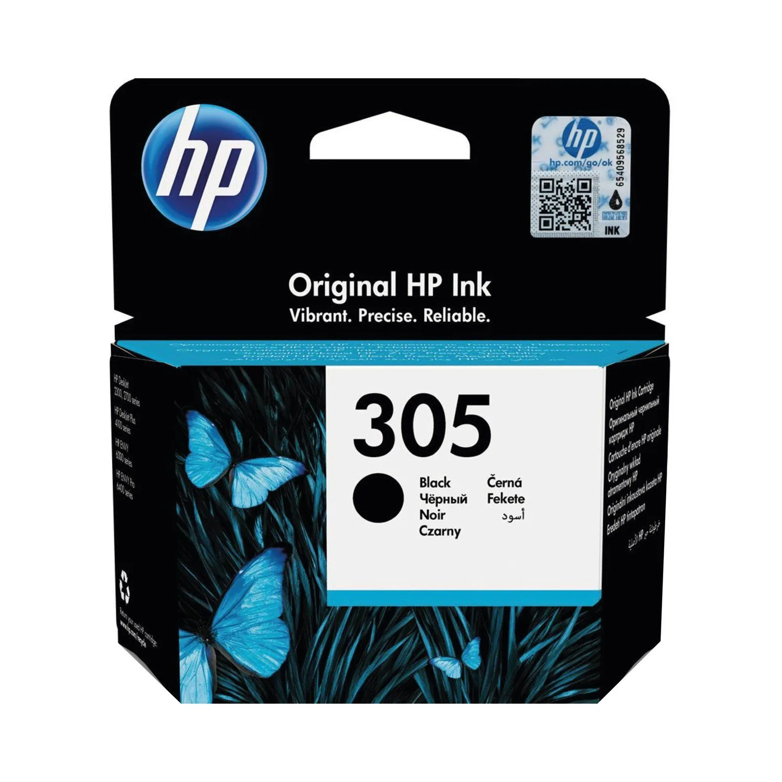 خرطوشة حبر HP 305 أصلية - أسود - 3YM61AE
